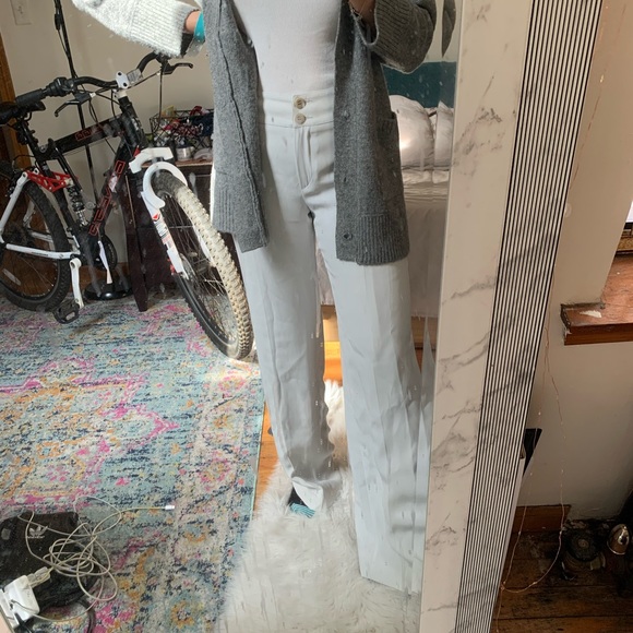 Icy white wide leg trousers - Picture 10 of 10